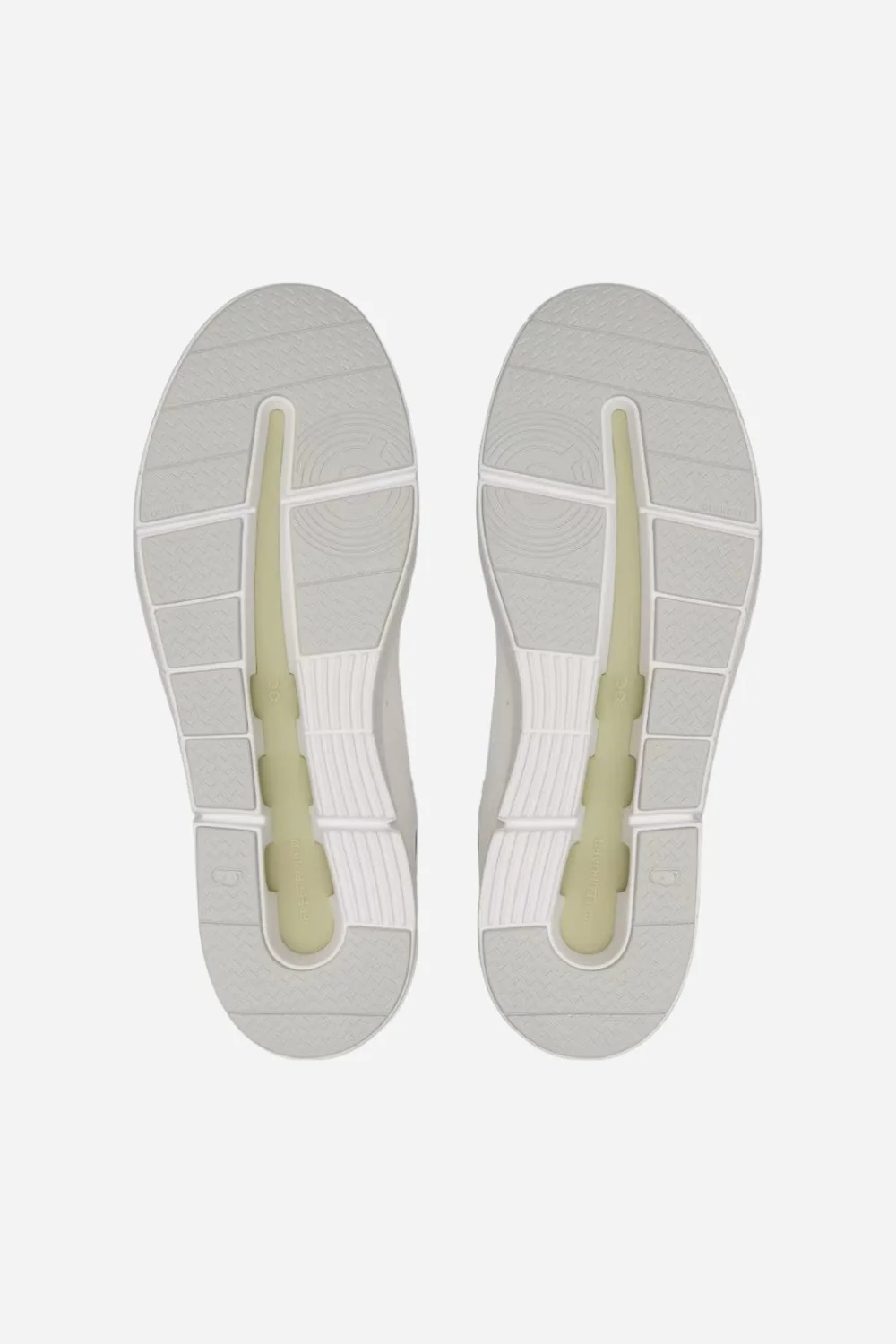 ON Running Mens The Roger Advantage in White/Olive - Image 5