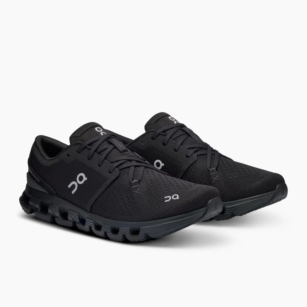 On Running Mens Cloud X 4 Sneakers in Black Eclipse - Image 6