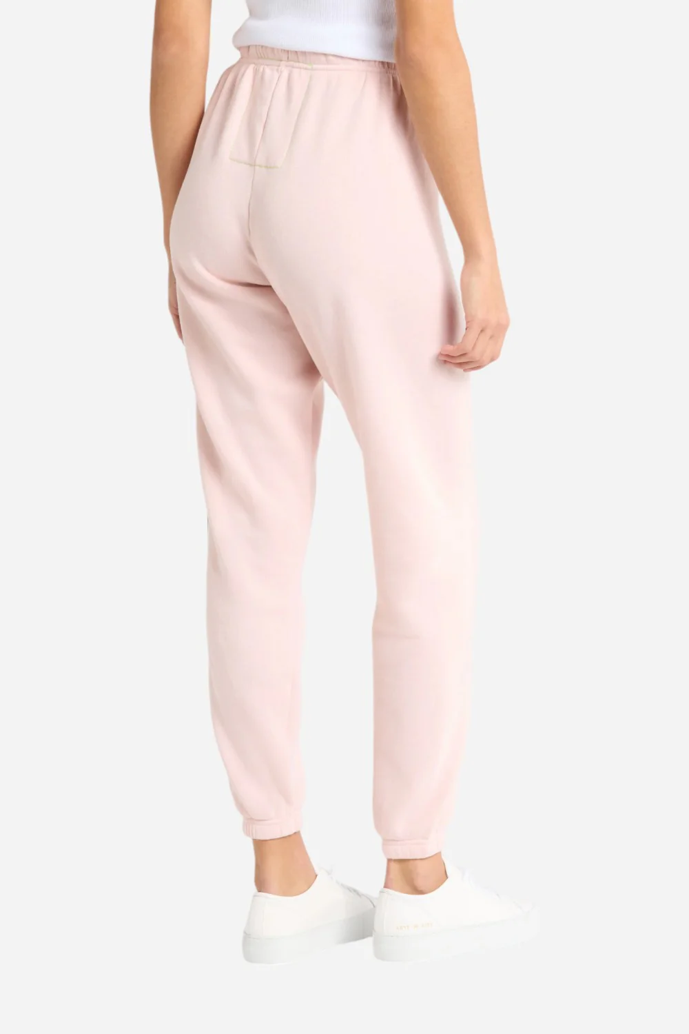 Aviator Nation 5 Stripe Sweatpants in Light Pink - Image 4