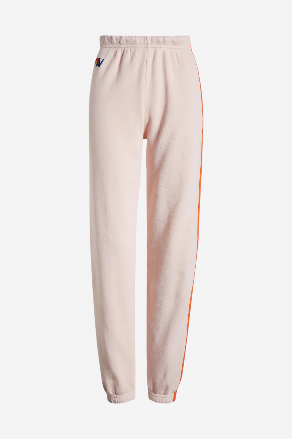 Aviator Nation 5 Stripe Sweatpants in Light Pink - Image 5