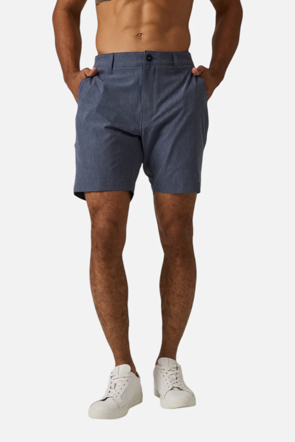 7 Diamonds Men's Aeroplane 7" Short in Navy - Image 2