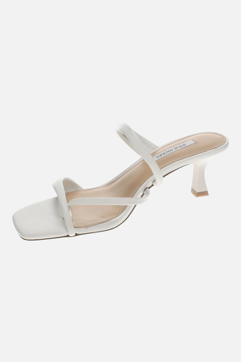 Steve Madden Women's Ajay Sandal in White Leather - Image 2