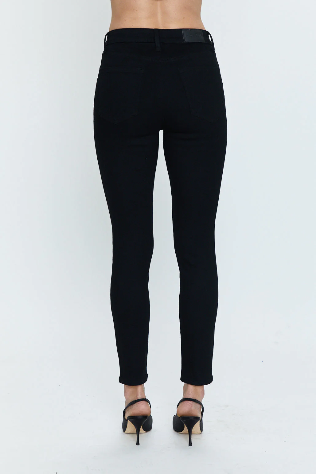 Pistola Aline High Rise Skinny Jeans in Dark Matter - Image 4