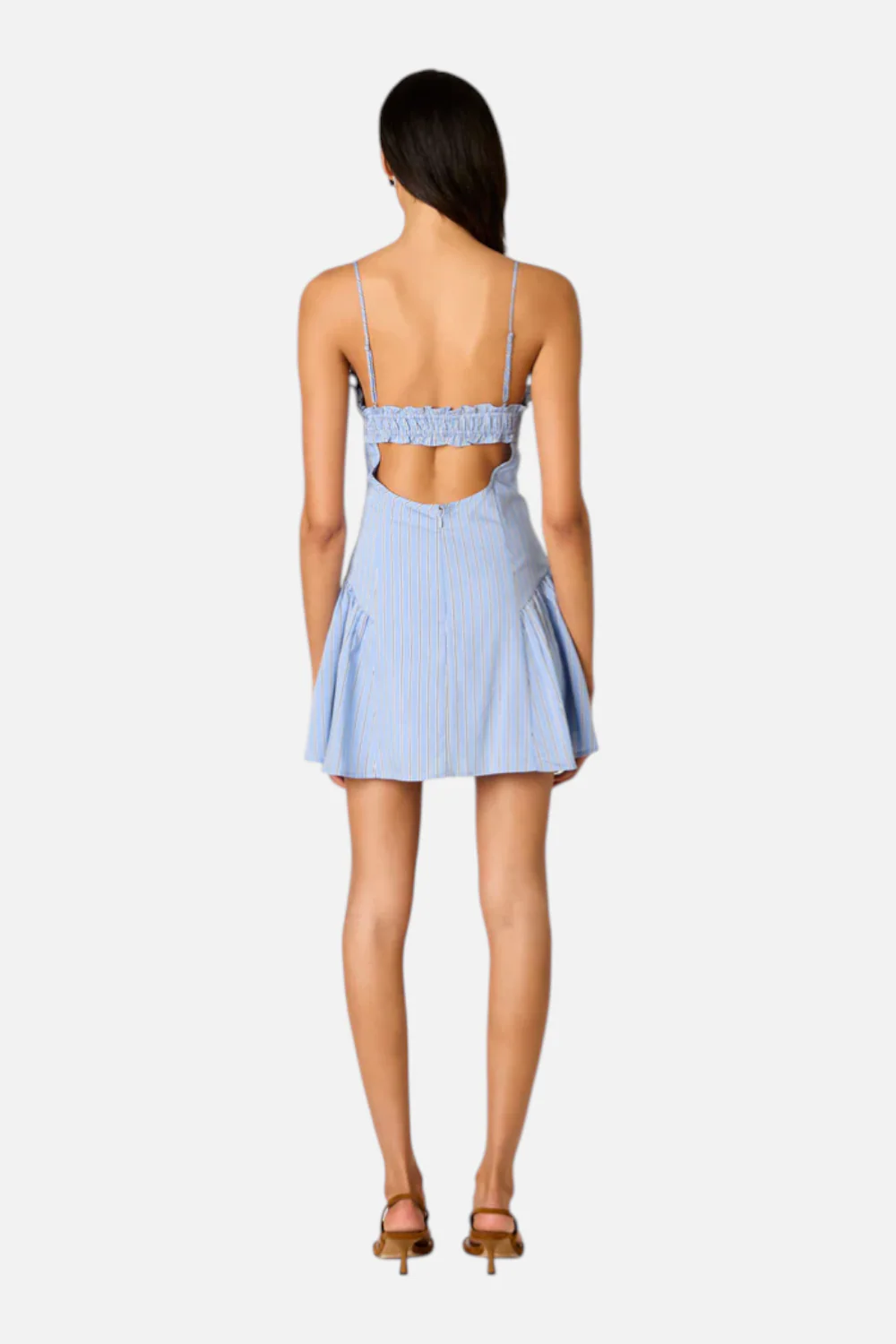 NIA Women's Alvarado Dress in Chambray - Image 3