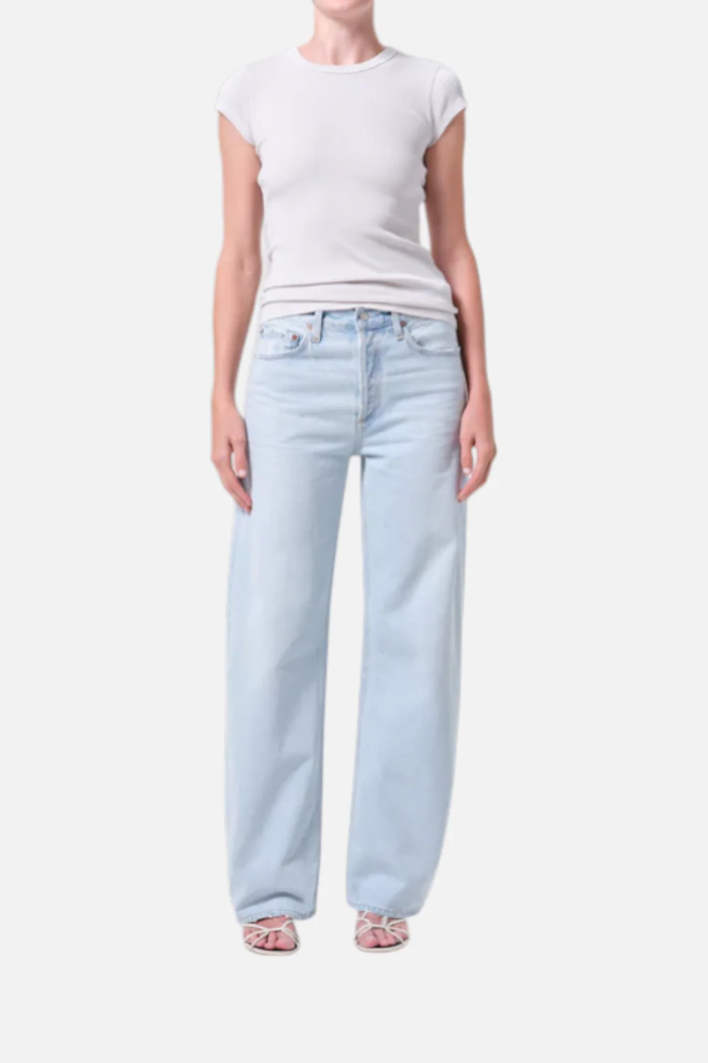 Agolde Women's Arc Jean 32" in Tangent