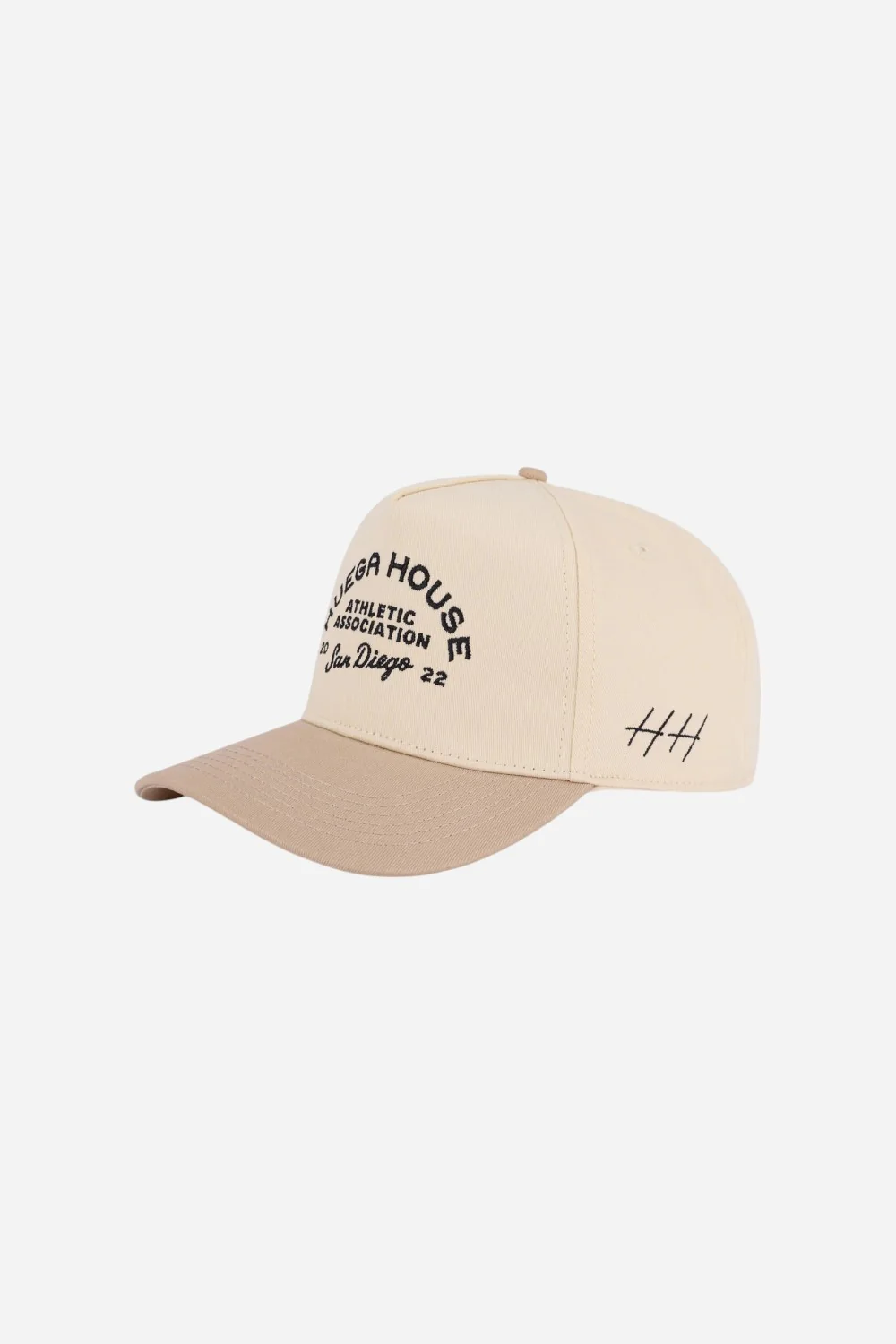 Huega House Athletic Association | Khaki & Natural Hat - Image 2