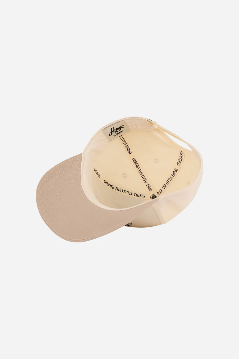 Huega House Athletic Association | Khaki & Natural Hat - Image 4
