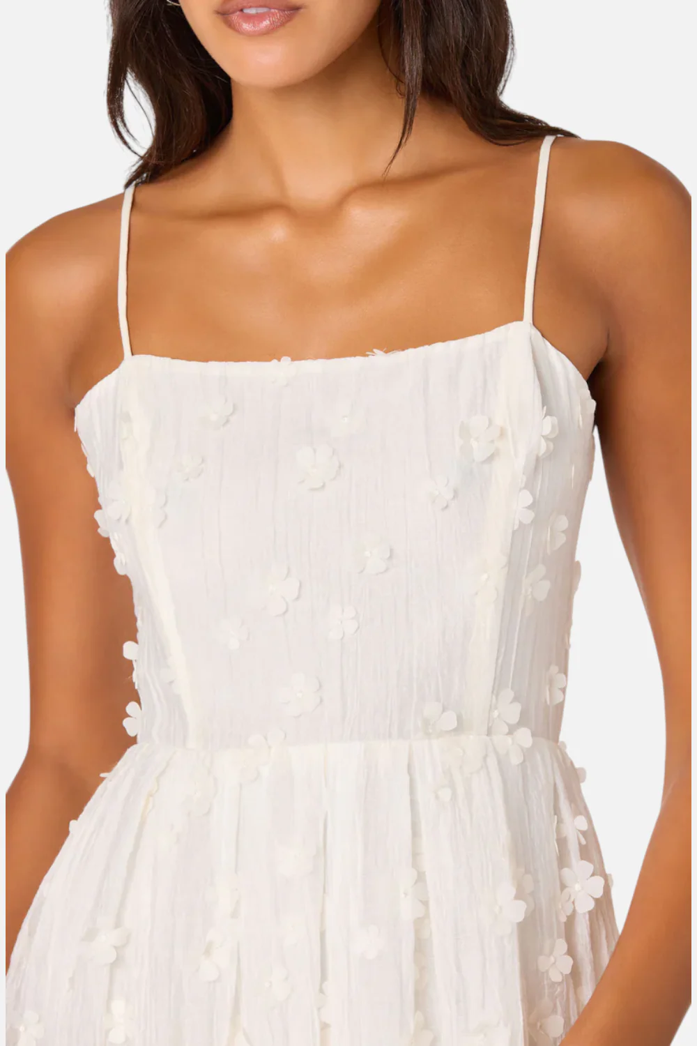 Astr The Label Avani Dress in Cream - Image 2