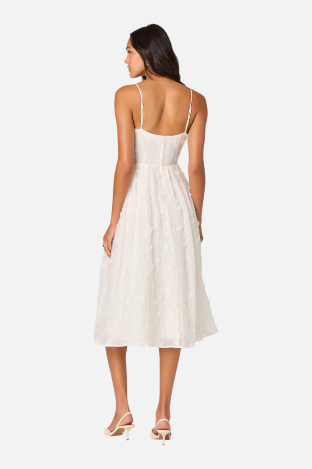 Astr The Label Avani Dress in Cream - Image 3