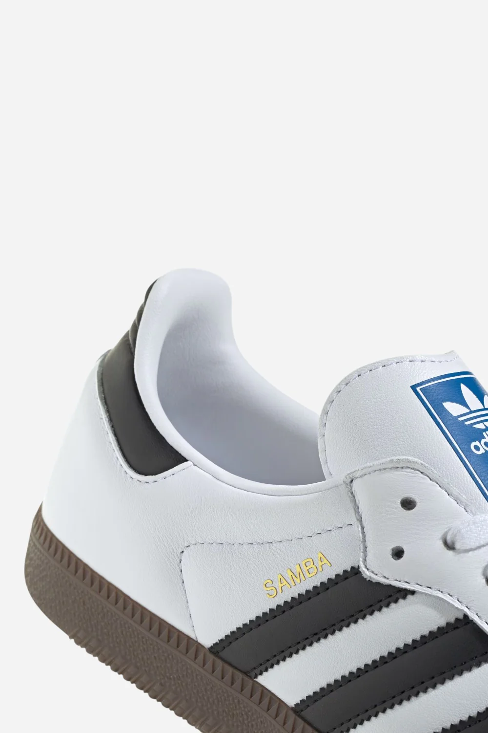 Adidas Samba OG Shoes in Cloud White / Core Black / gum - Image 10