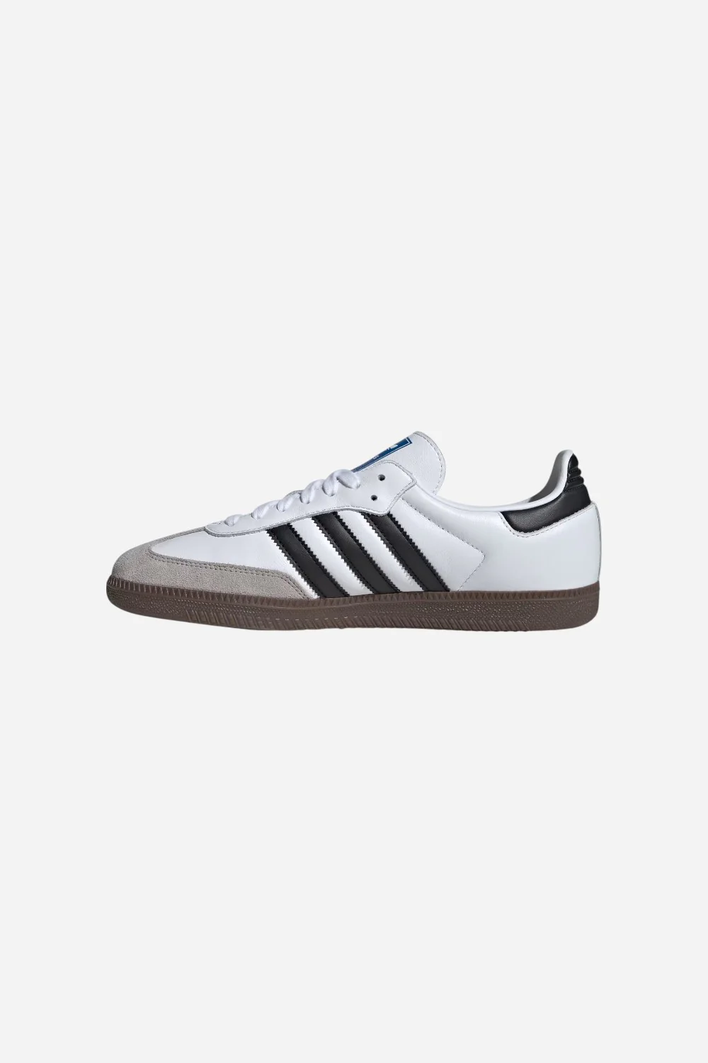 Adidas Samba OG Shoes in Cloud White / Core Black / gum - Image 7