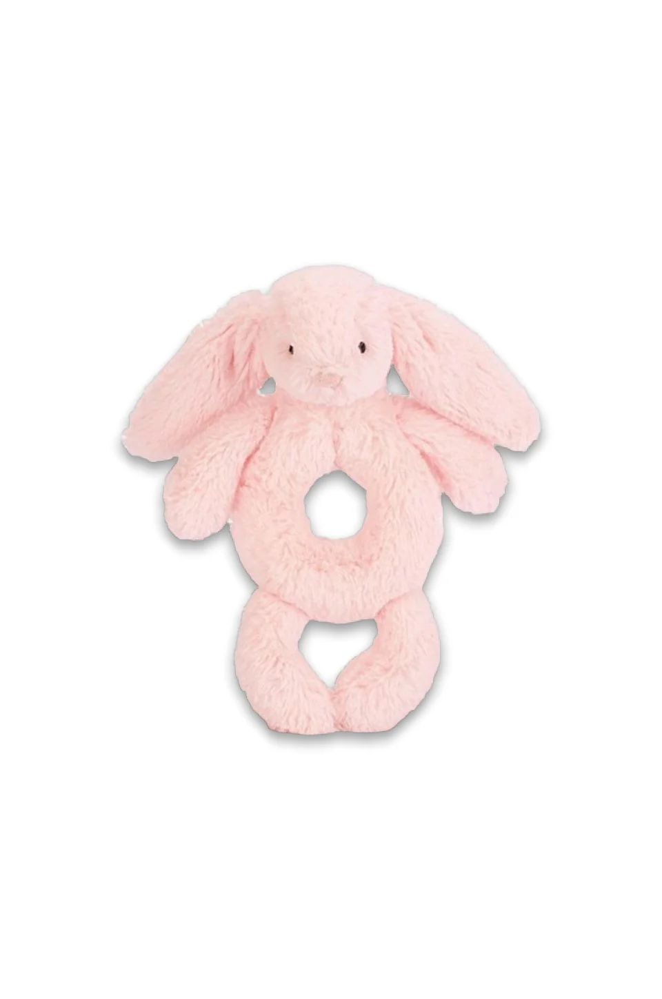 JellyCat Bashful Blush Bunny Ring Rattle