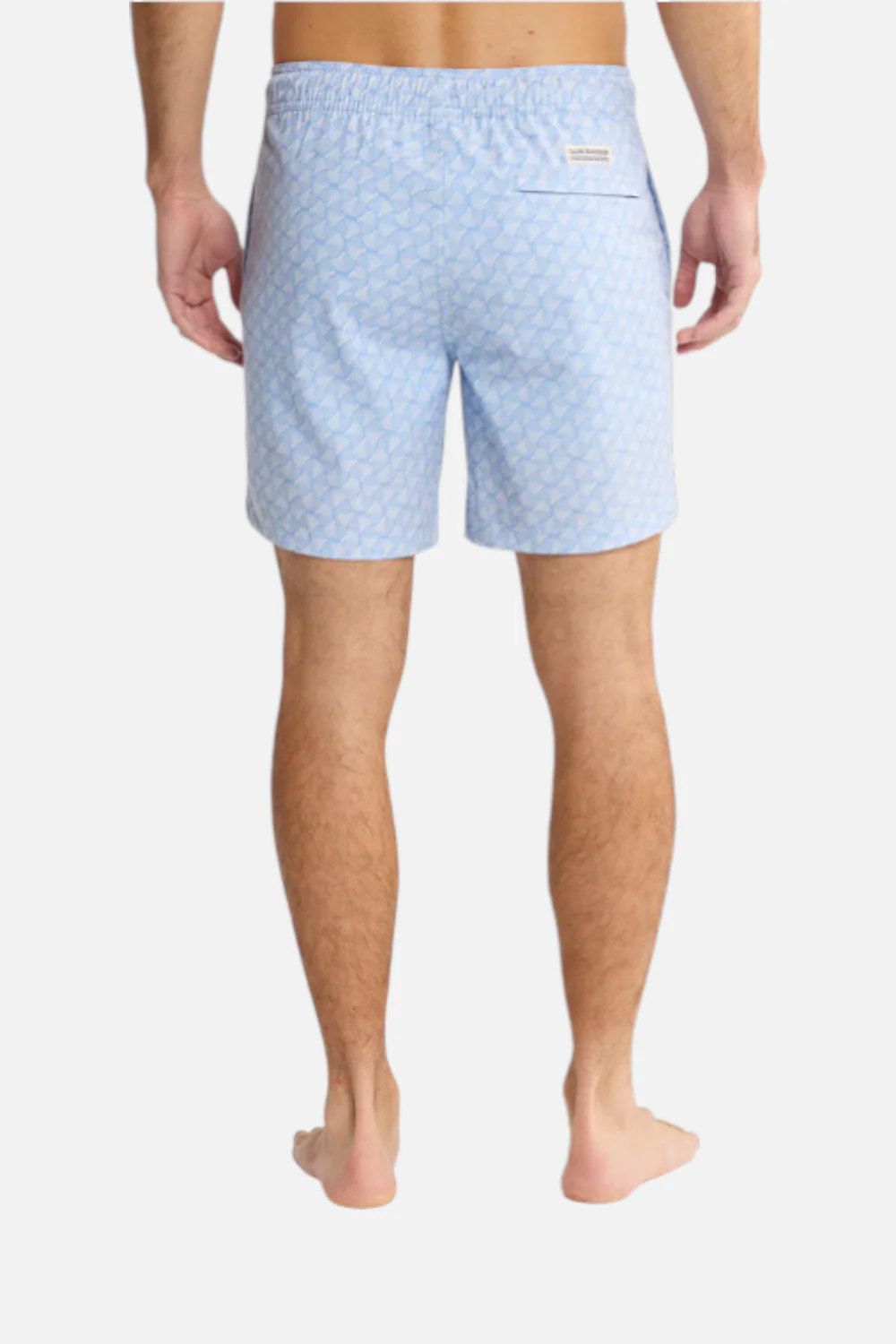 Fair Harbor Men's Bayberry Trunk in Sky Blue Shells - Image 4