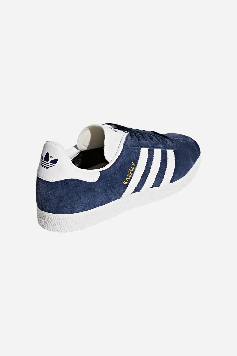 Adidas Gazelle Shoes in Collegiate Navy & White - Image 5