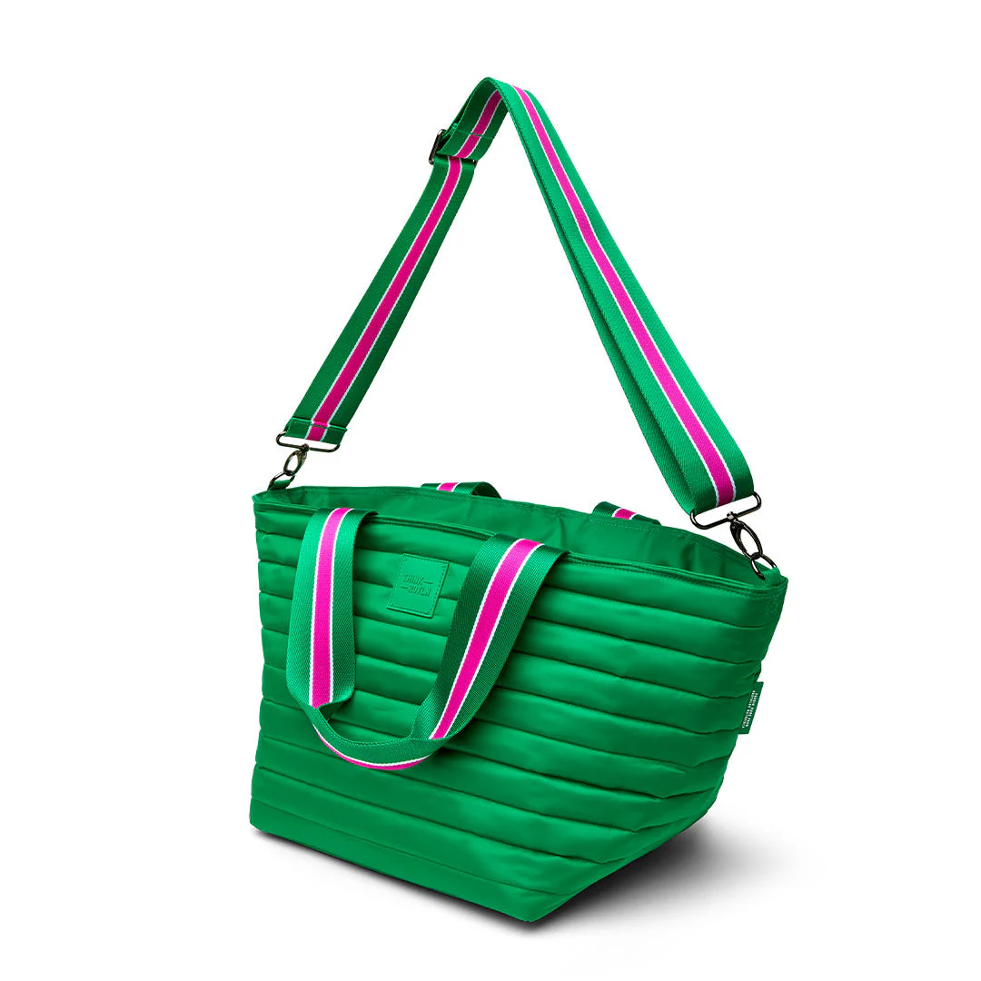 Think Royln Beach Bum Cooler Bag Maxi in Kelly Green - Image 5