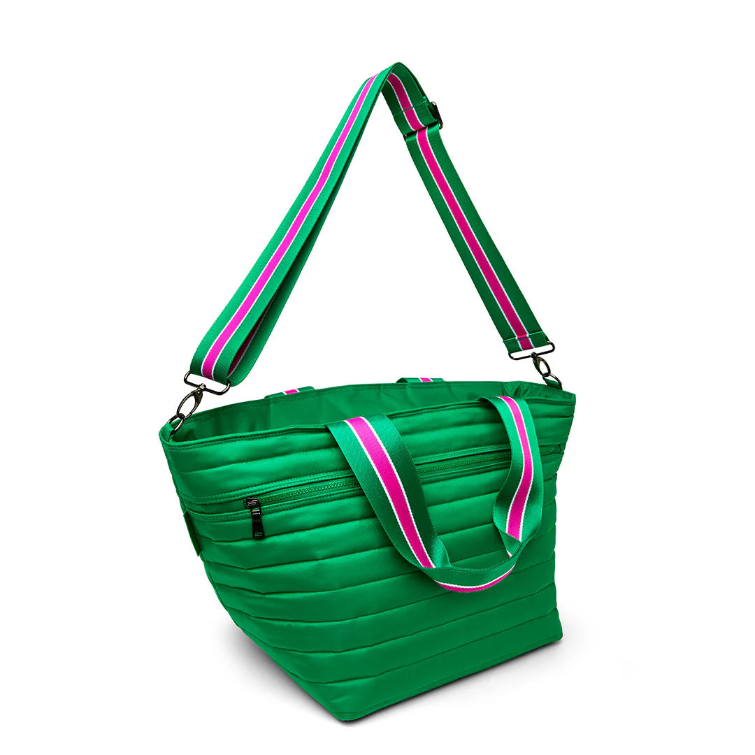 Think Royln Beach Bum Cooler Bag Maxi in Kelly Green - Image 6