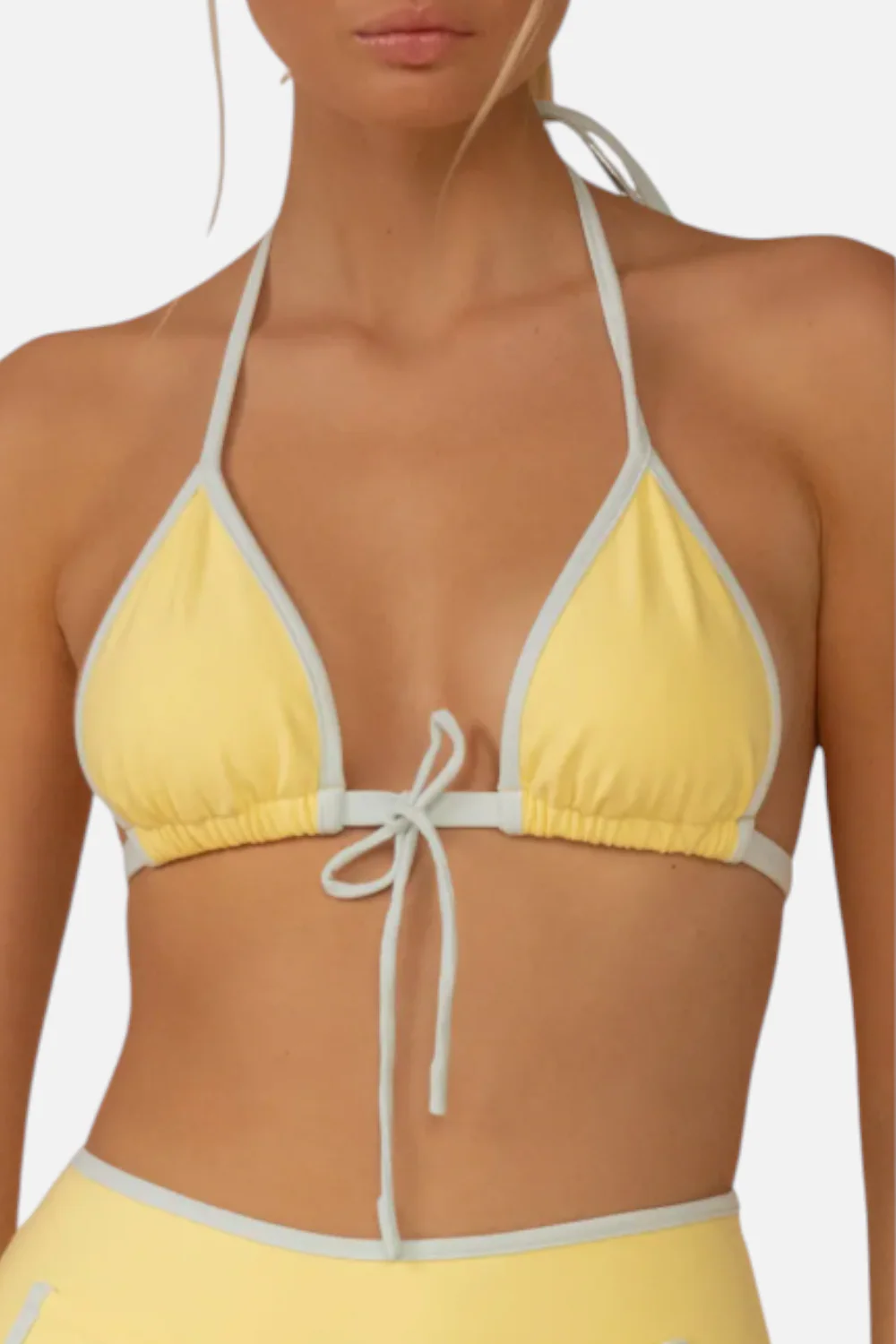 Montce Women's Binded Emma Top in Sunshine