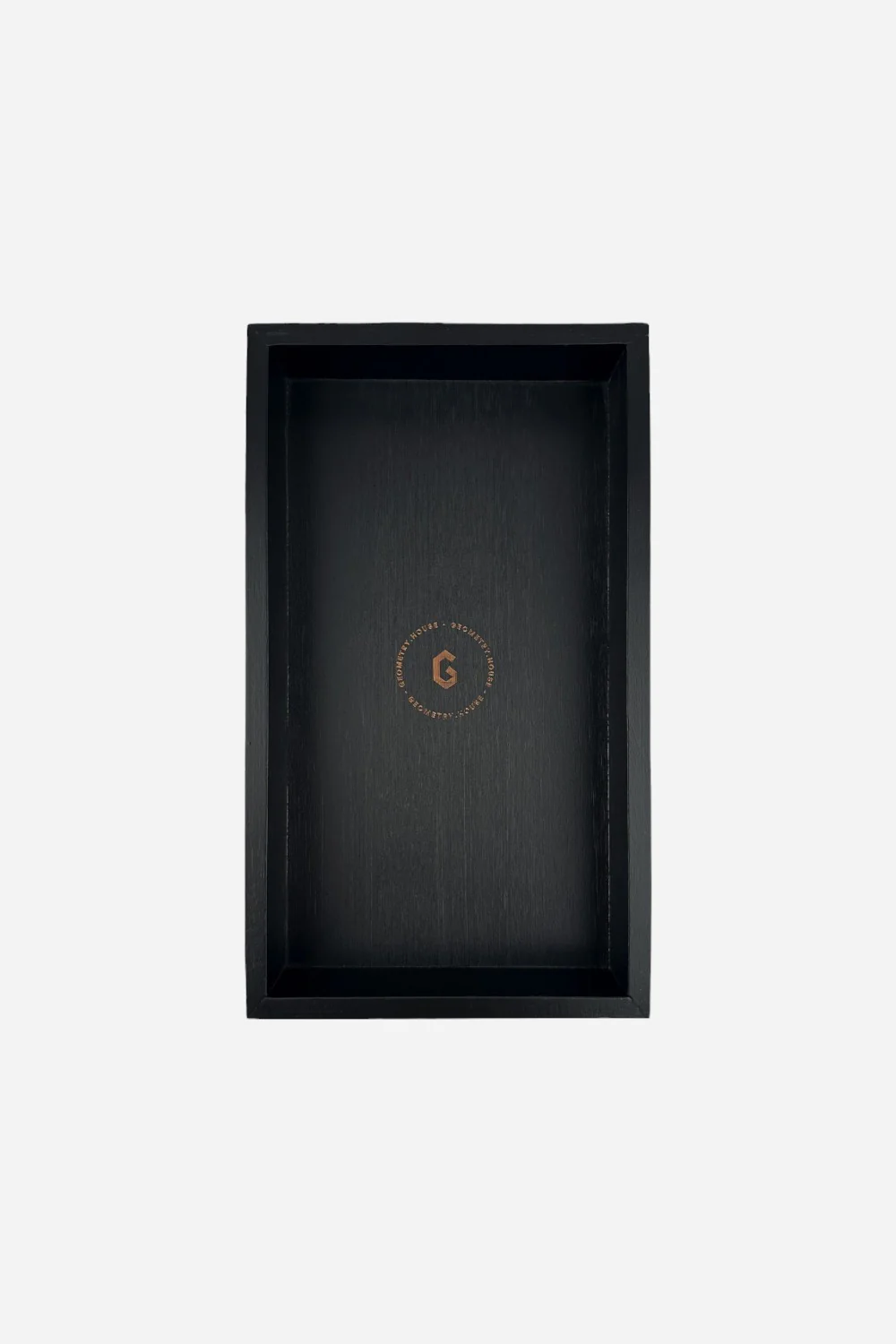Geometry Towels Not Paper Towel Tray in Black