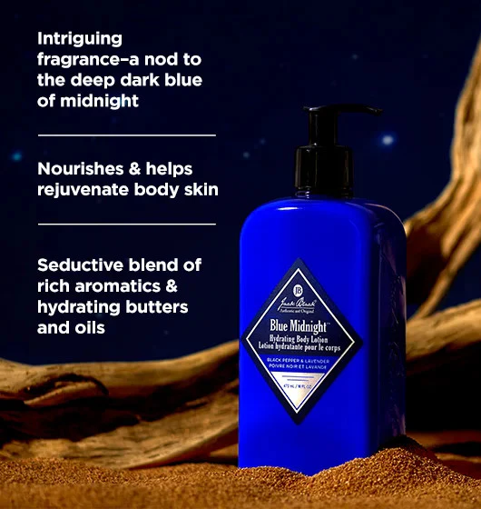 Jack Black Blue Midnight Hydrating Body Lotion - Image 3