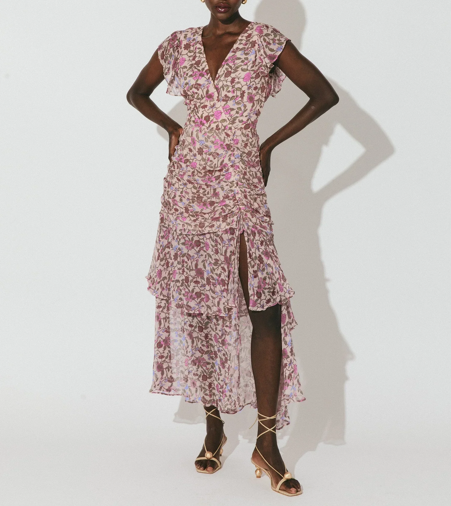 Cleobella Bryce Maxi Ankle Dress in Kaia - Image 2