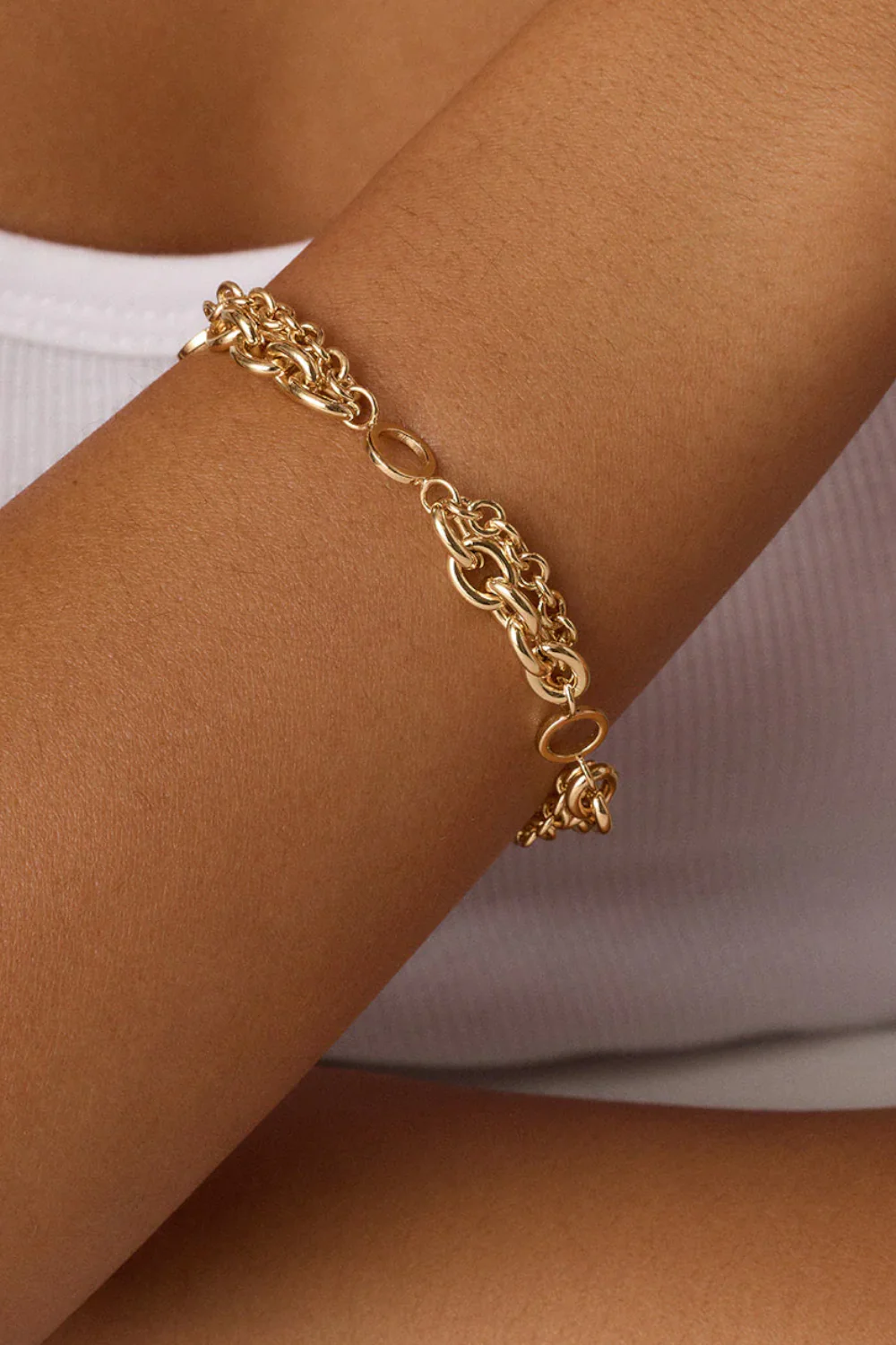 Gorjana Bryce Bracelet in Gold - Image 3