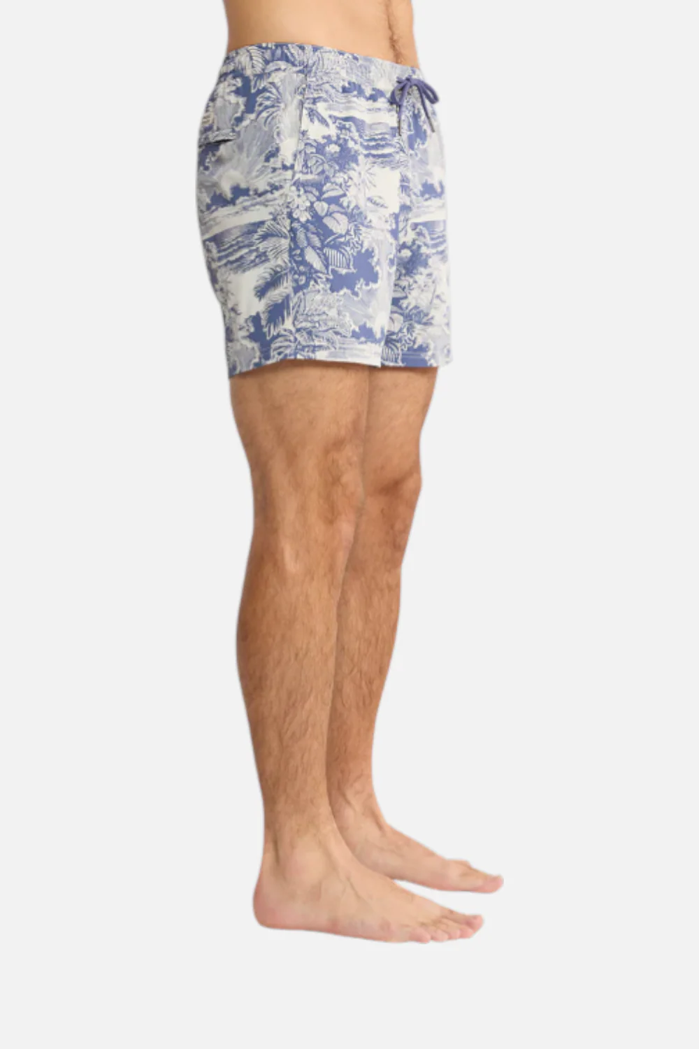 Fair Harbor Men's Bungalow Trunk in Silver Palms - Image 3