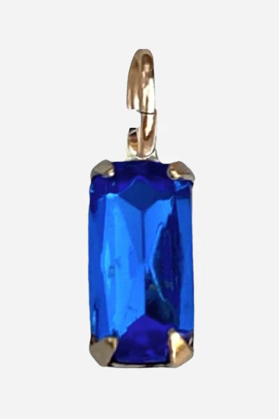 Farrah B Blue Gem Charm