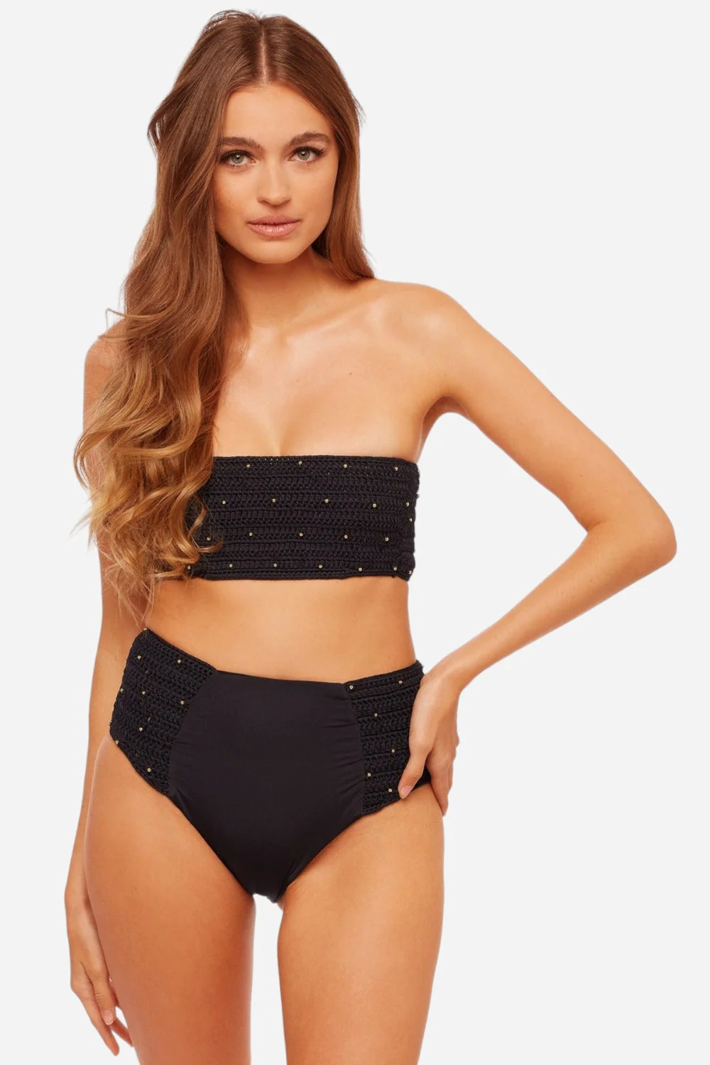JMP The Label Cancun Bottom in Midnight Black