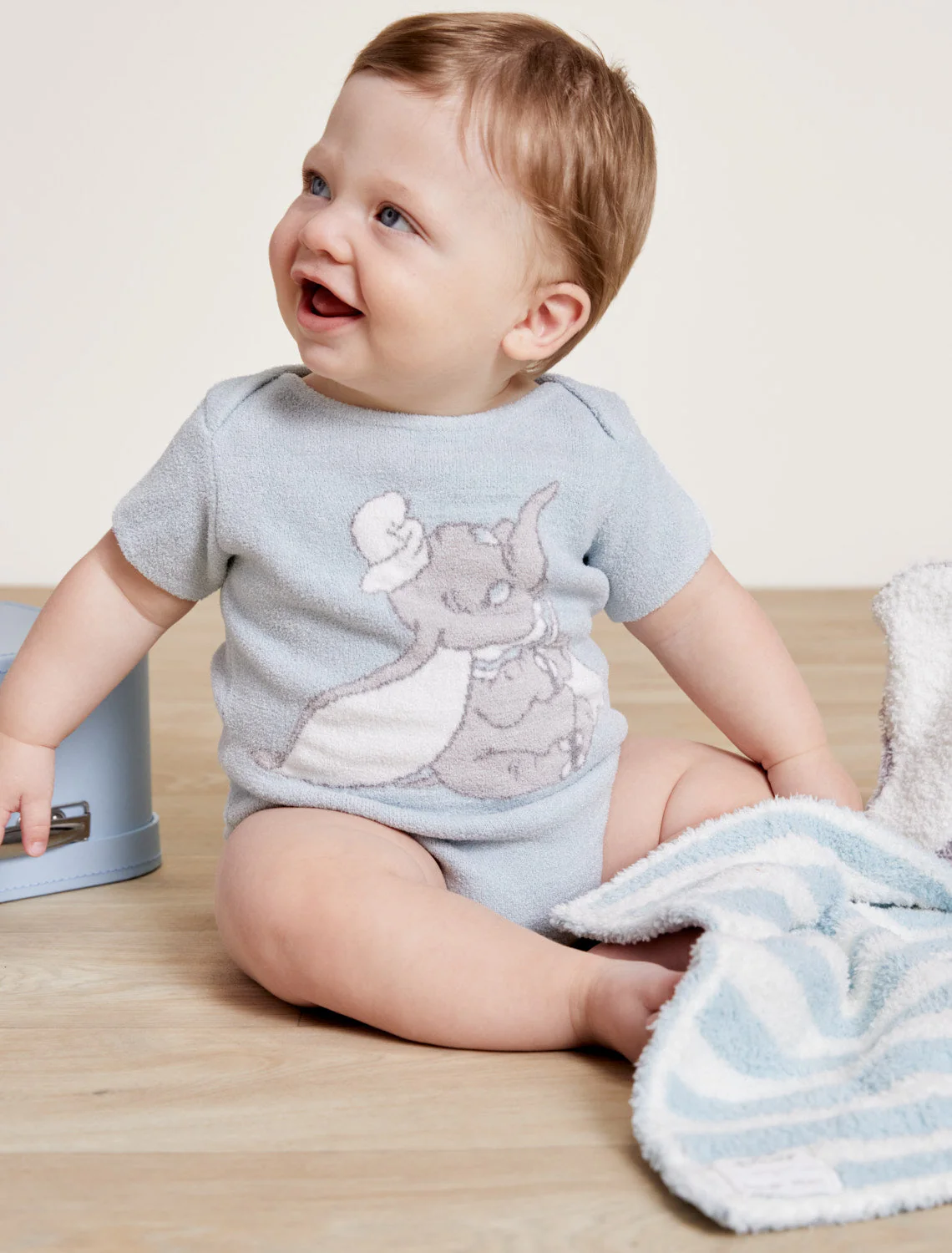 Barefoot Dreams CozyChic Ultra Lite Disney Dumbo Infant Set - Image 6
