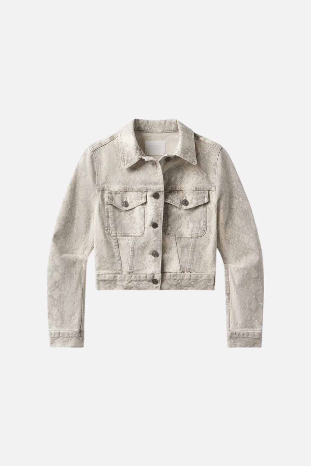 Citizens of Humanity Women's Charisse Shrunken Jacket in Python - Image 5