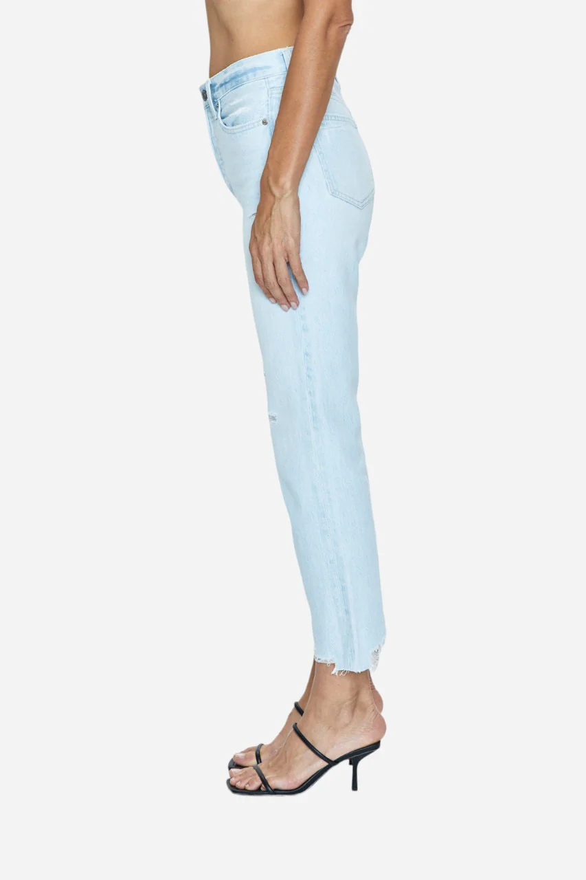 Pistola Charlie High Rise Straight Classic Jeans in Destination Distress - Image 6