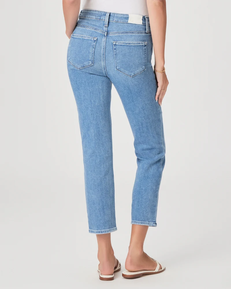 Paige Cindy Crop Jeans in Helena - Image 4