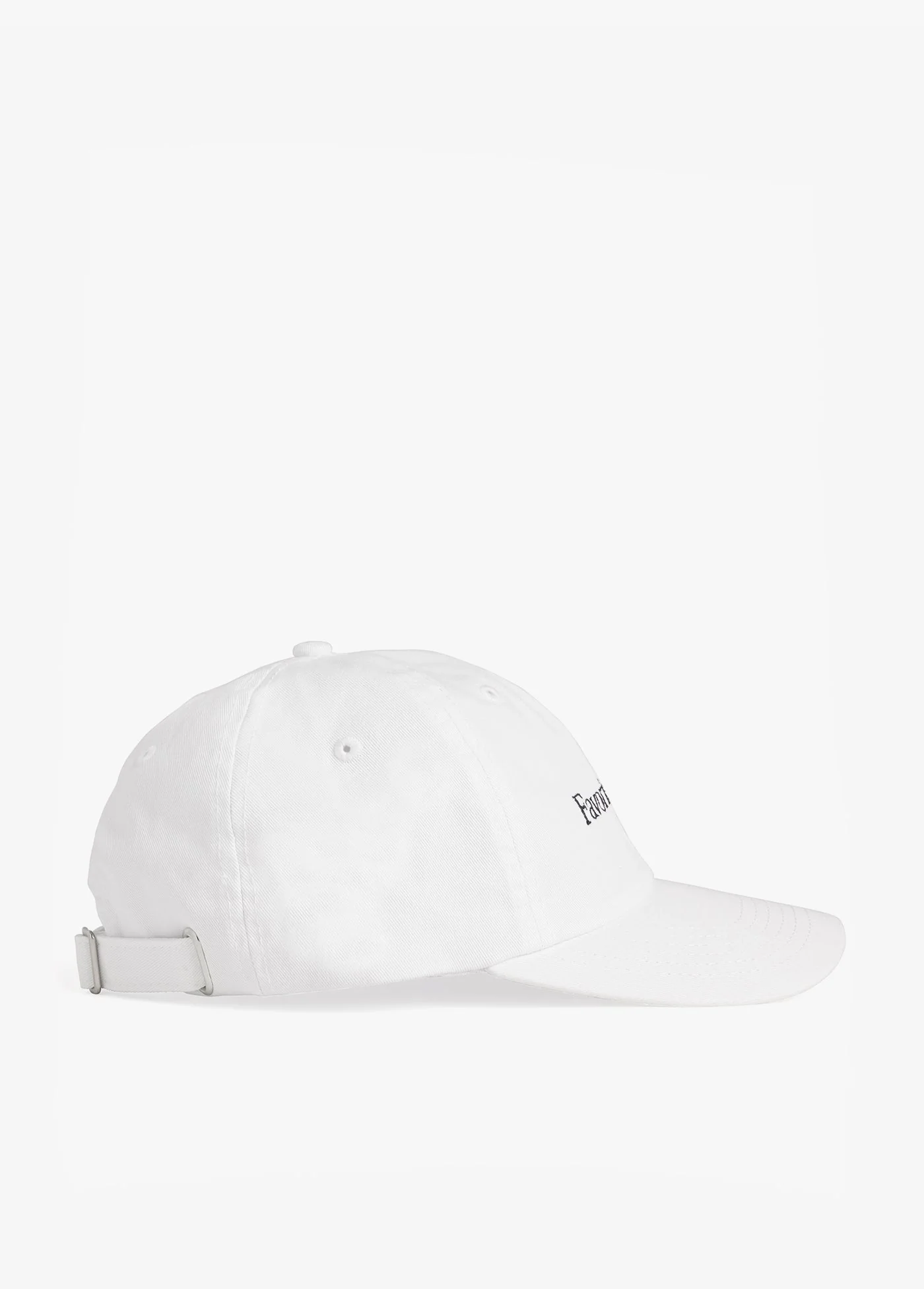 Favorite Daughter Classic Logo Baseball Hat in White - Image 2