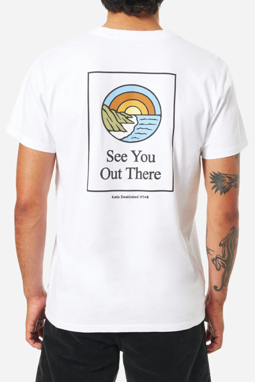 Katin Coastal Tee in White
