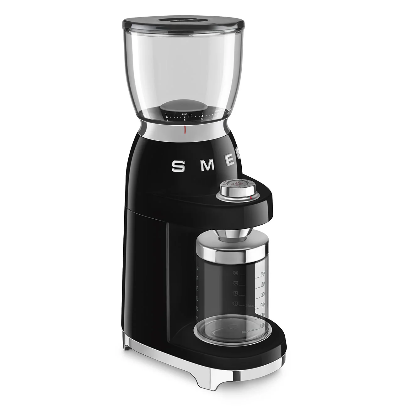 SMEG Coffee Grinder in Black - Image 4