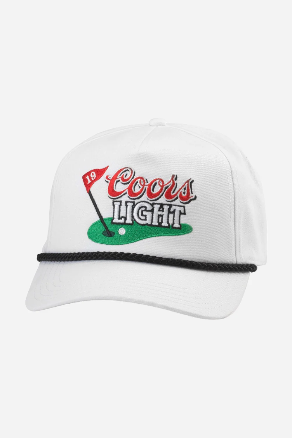 American Needle Coors Roscoe Golf Hat in White
