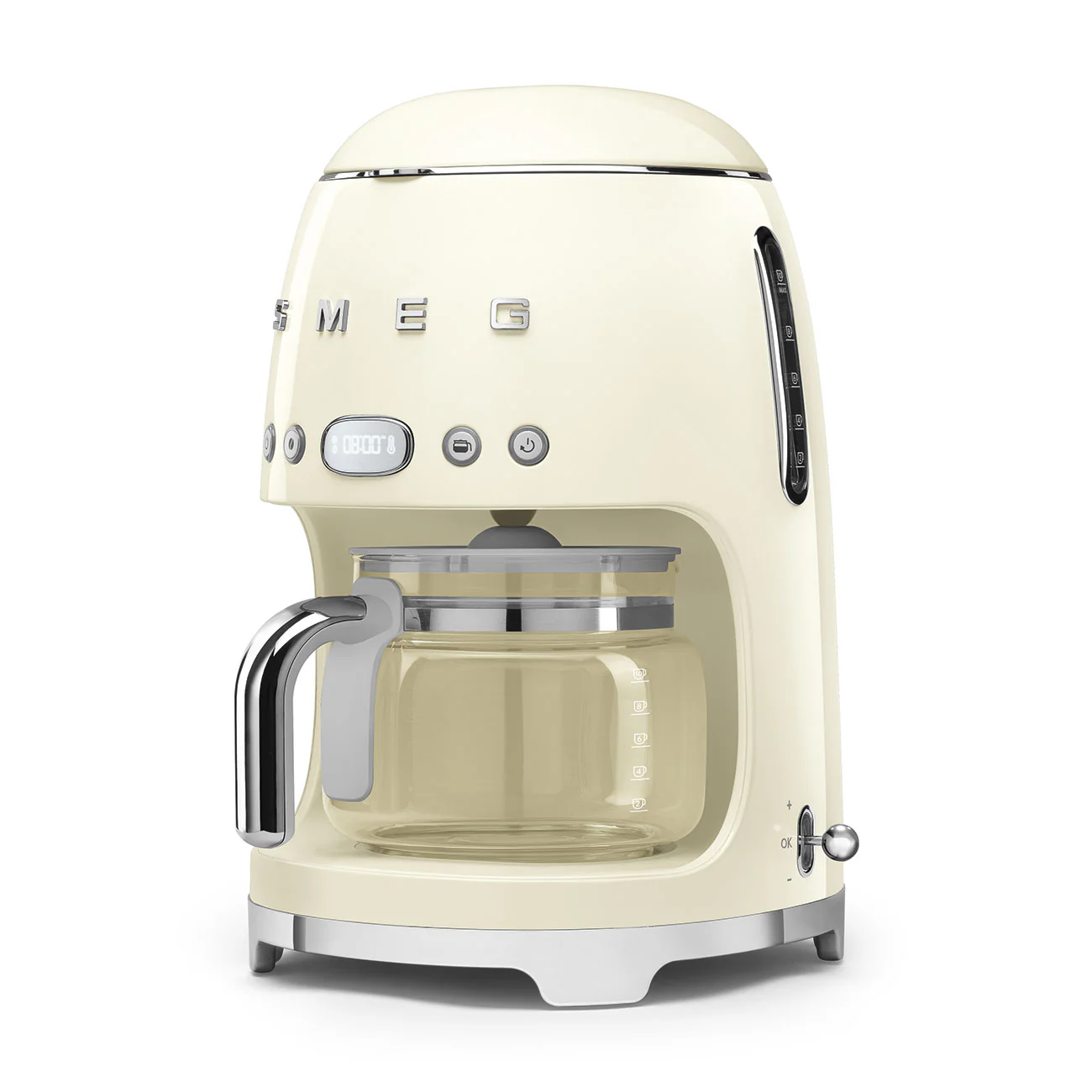 SMEG 50S Retro Drip Coffee Machine in Cream - Image 4