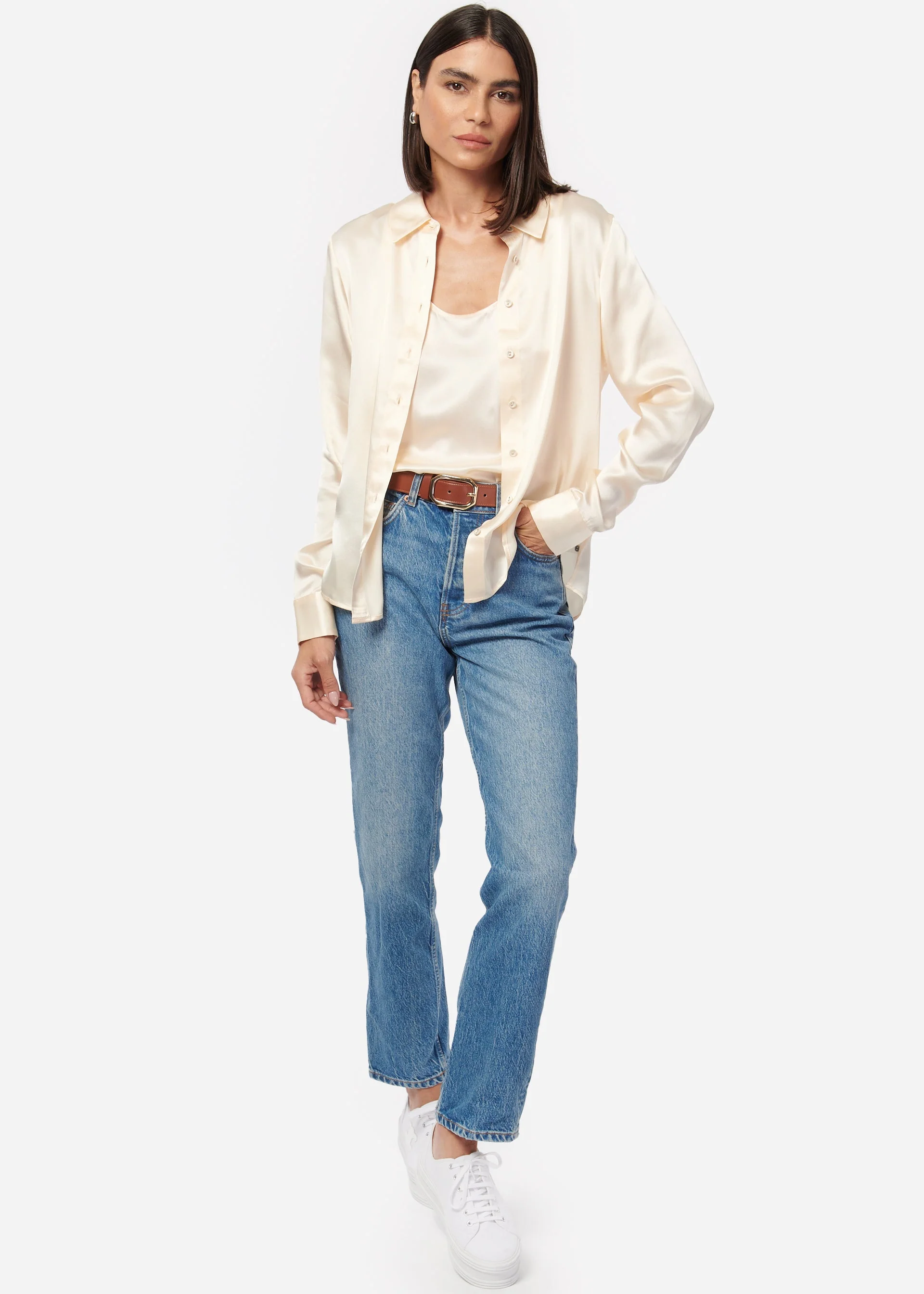 Camy NYC Crosby Blouse in Ceramic - Image 4