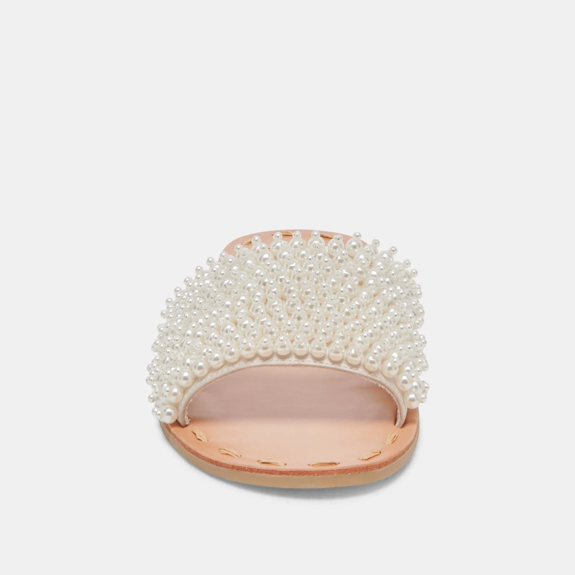 Dolce Vita Dalon Pearl Sandals in Vanilla Pearls - Image 6