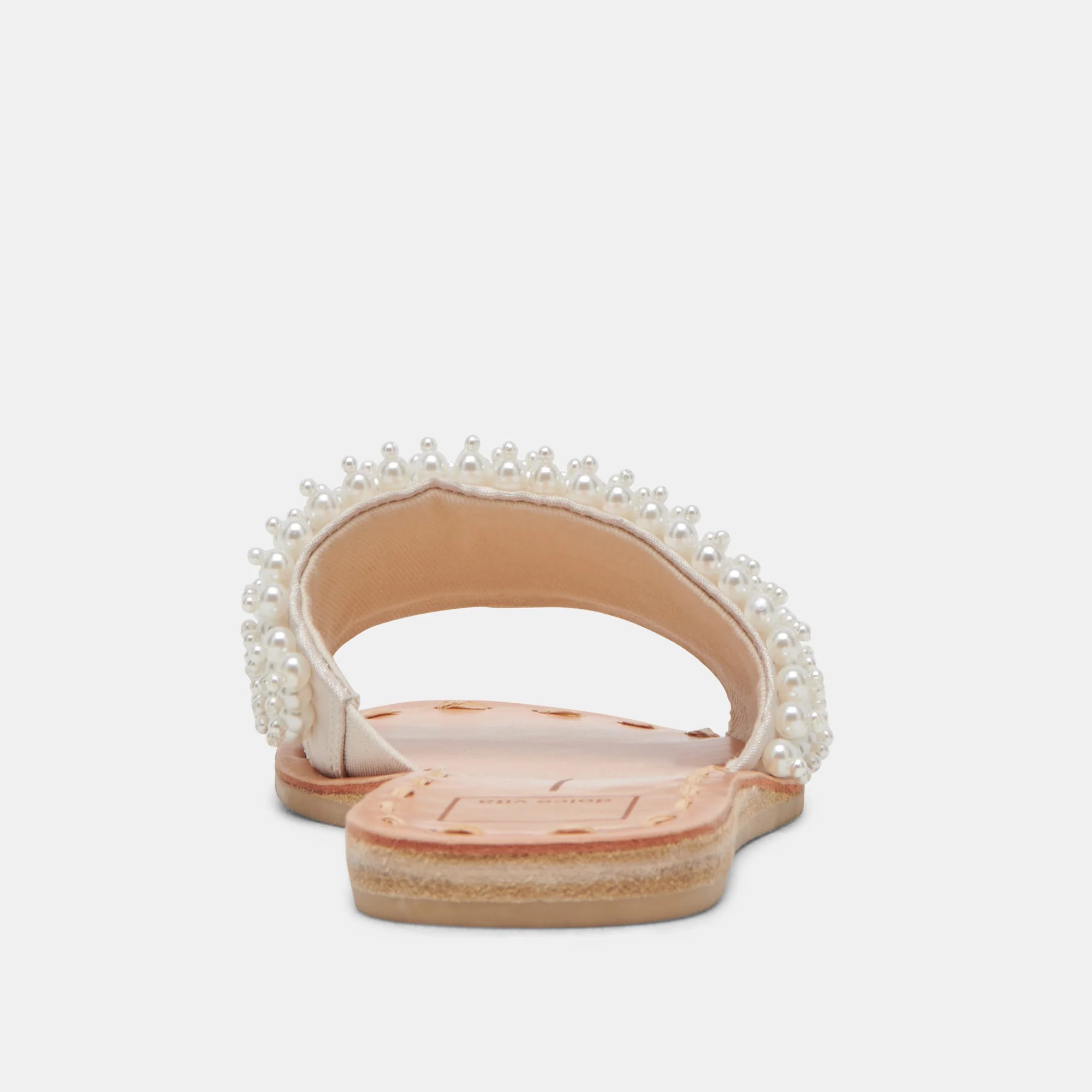 Dolce Vita Dalon Pearl Sandals in Vanilla Pearls - Image 7