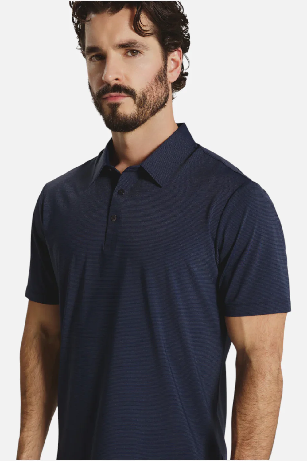 7 Diamonds Men's Dawn Patrol Polo in Navy - Image 3