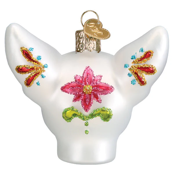 Old World Christmas Dia De Los Muertos Dog Ornament - Image 2