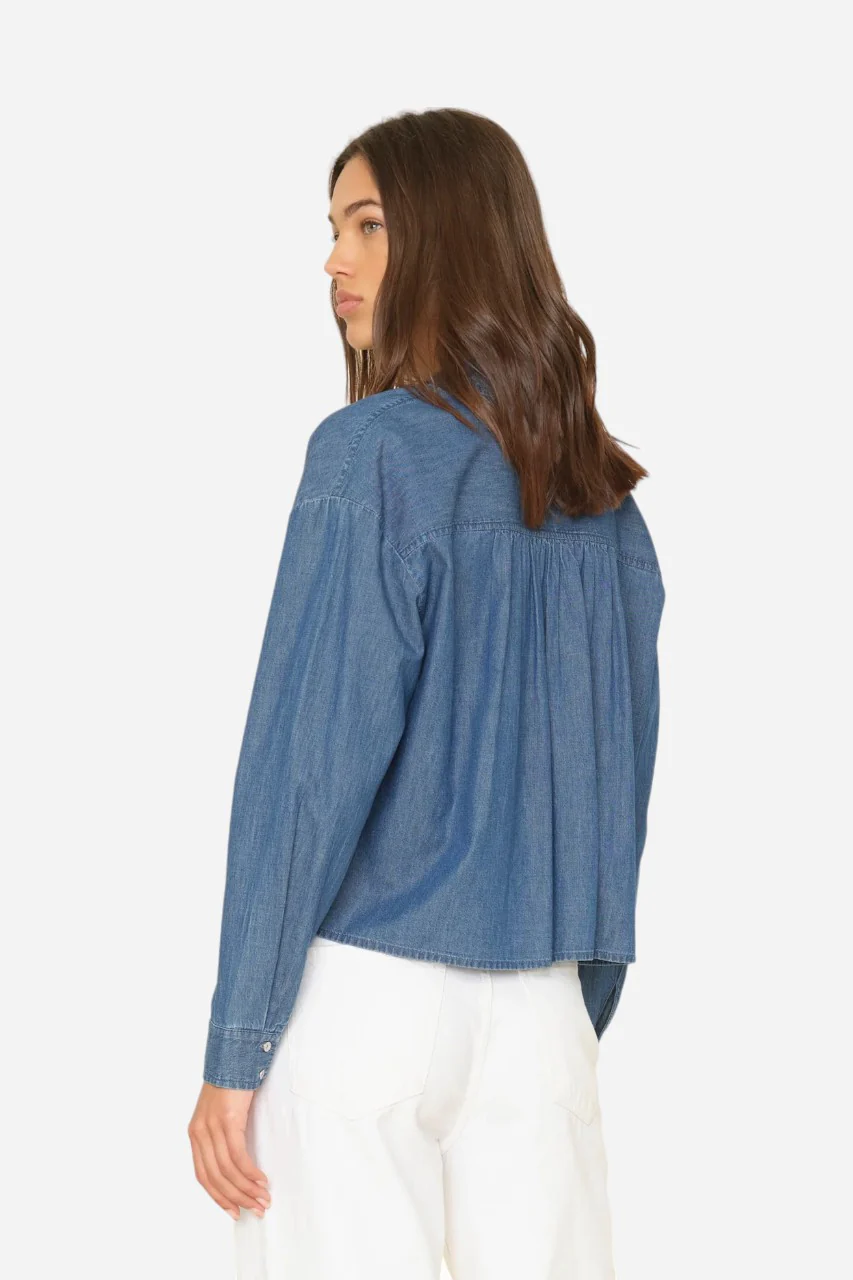 Xirena Dion Shirt Blue Rinse - Image 2