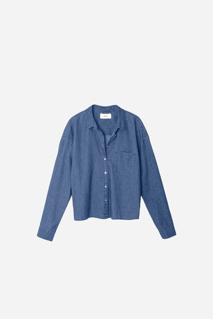 Xirena Dion Shirt Blue Rinse - Image 3