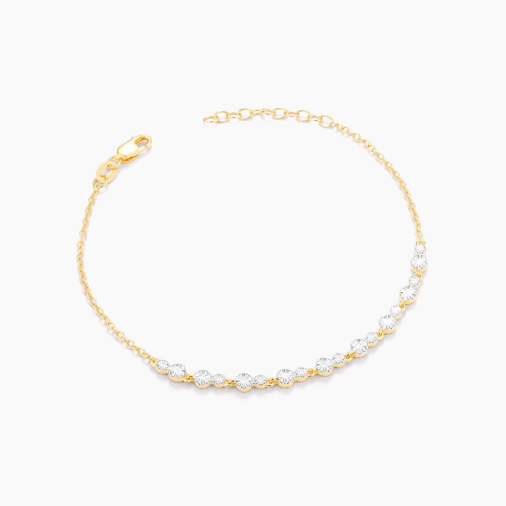 Ella Stein Dot To Dot Tennis Bracelet in Yellow Gold - Image 2