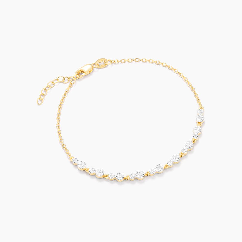 Ella Stein Dot To Dot Tennis Bracelet in Yellow Gold - Image 3