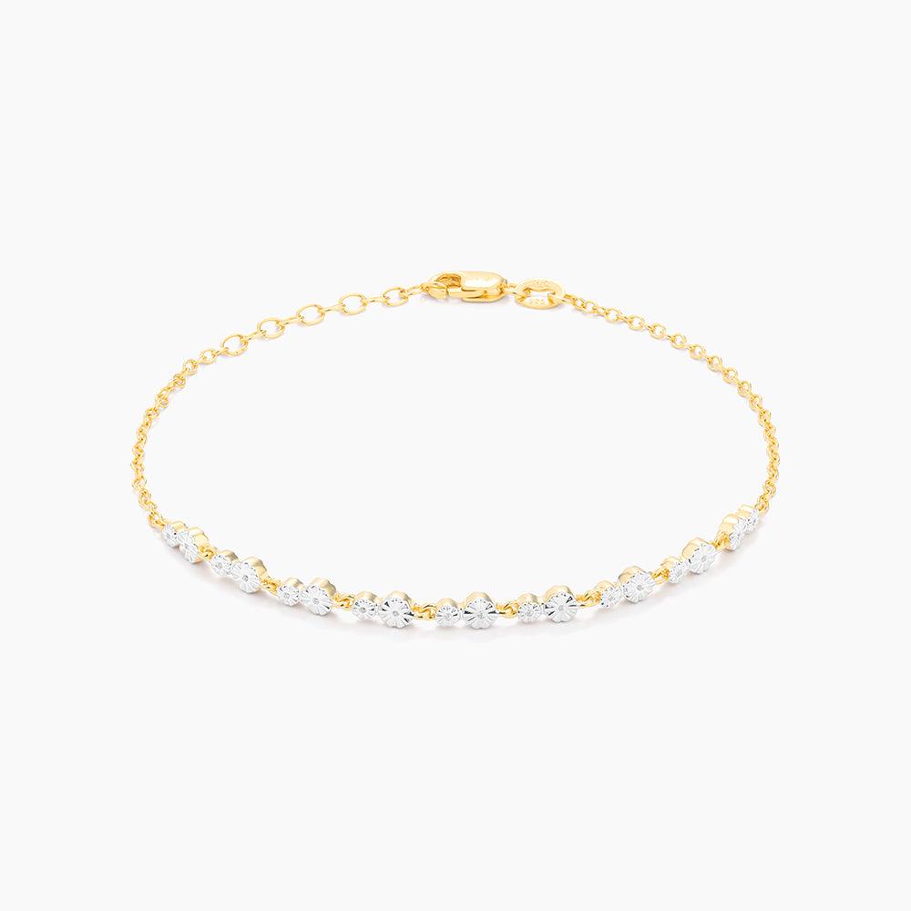 Ella Stein Dot To Dot Tennis Bracelet in Yellow Gold - Image 4