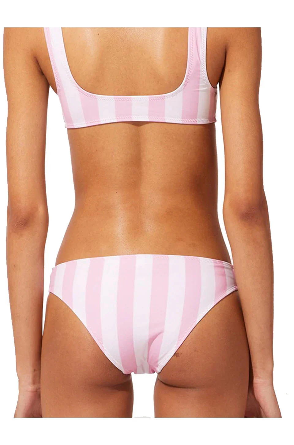 Solid & Striped The Elle Top In Cotton Candy Stripe - Image 2