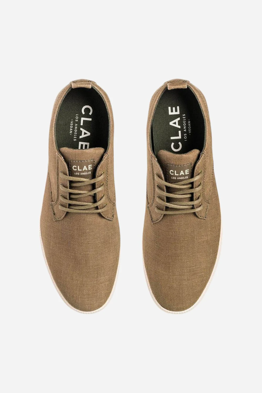 CLAE Ellington Textile Sneaker In Army Hemp - Image 3