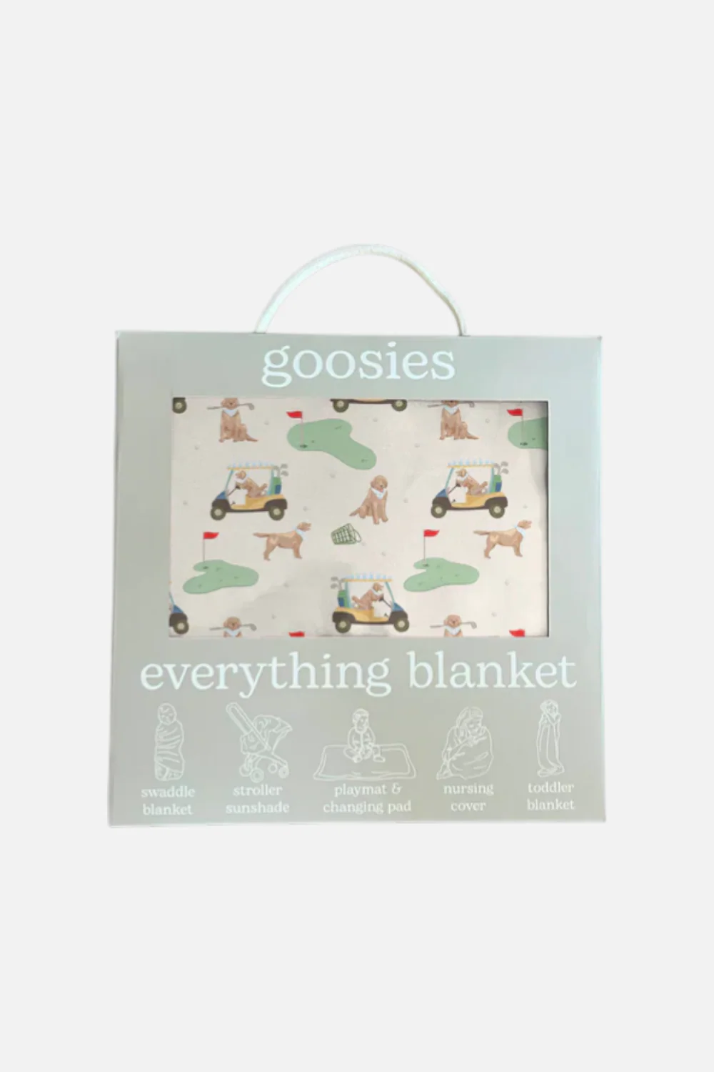 Goosies Everything Blanket in Barks & Birdies